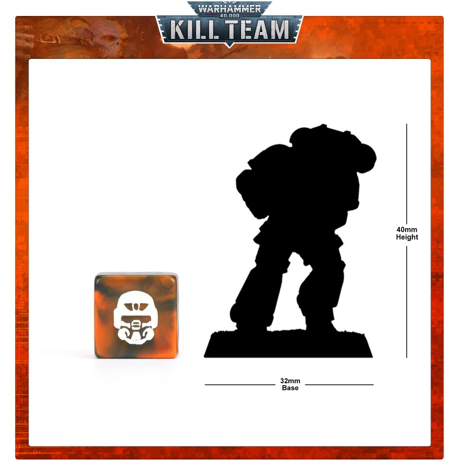 KILL TEAM: Kasrkin Dice Set