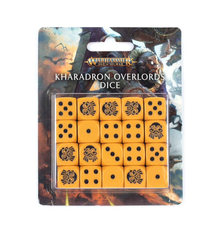 AGE OF SIGMAR: KHARADRON OVERLORDS DICE (2023 version)