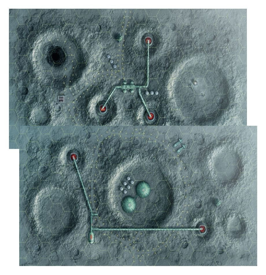 AERONAUTICA IMPERIALIS Outer Reaches Area of Engagement Board