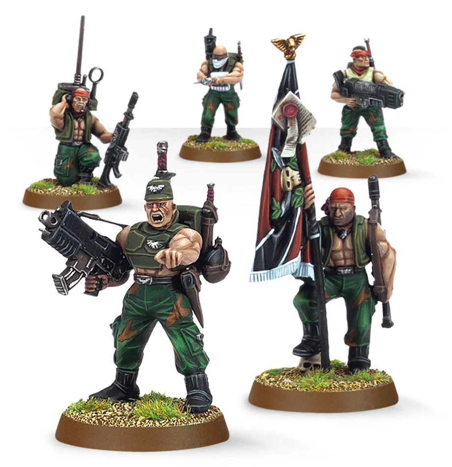 (WEBEX) Astra Militarum Catachan Command Squad