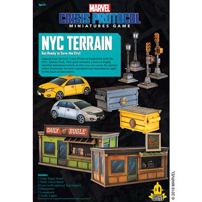 MARVEL CRISIS PROTOCOL: NYC TERRAIN PACK