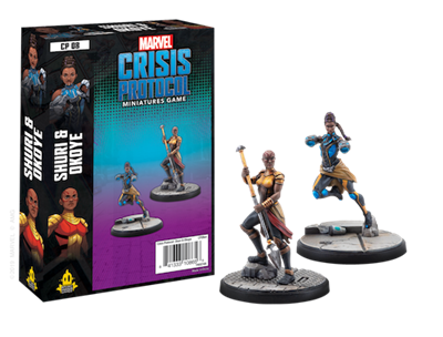 MARVEL CRISIS PROTOCOL: OKOYE AND SHURI CHARCTER PACK
