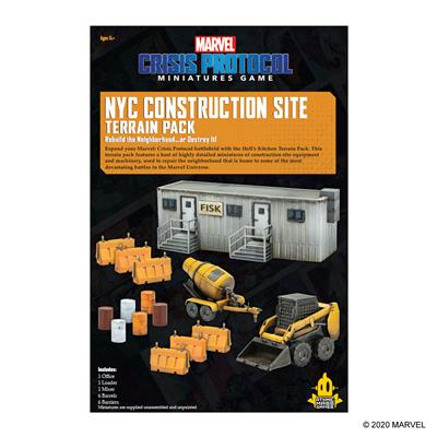 MARVEL CRISIS PROTOCOL: NYC CONSTRUCTION SITE TERRAIN PACK