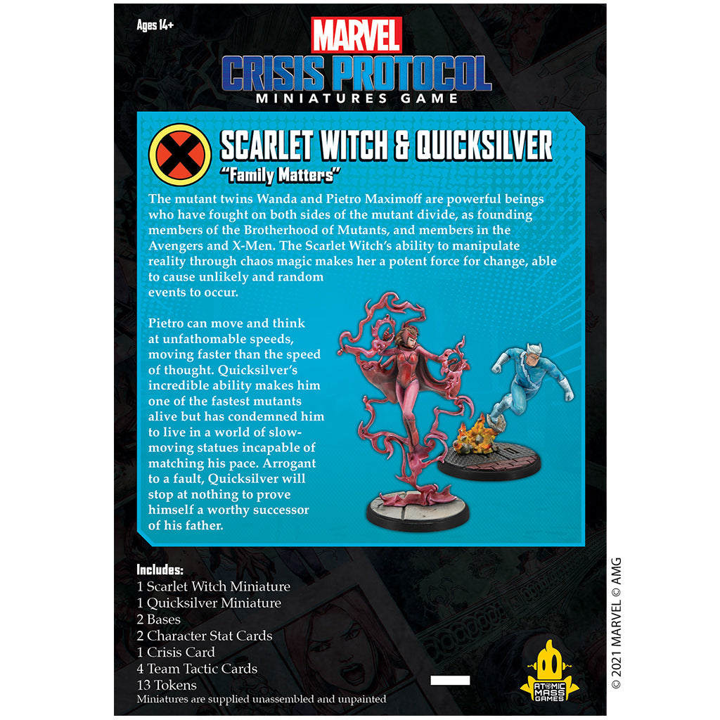 MARVEL CRISIS PROTOCOL: SCARLET WITCH AND QUICKSILVER