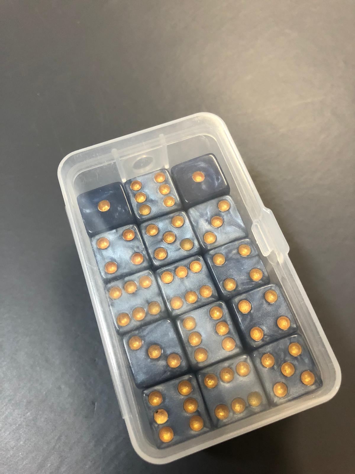 Baseline Chromastone Dice Set Azurite Blue 30pc