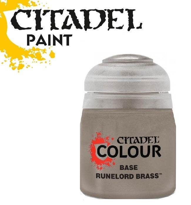 Peinture Citadel Layer Runelord Brass – Acrylique Pour Figurines