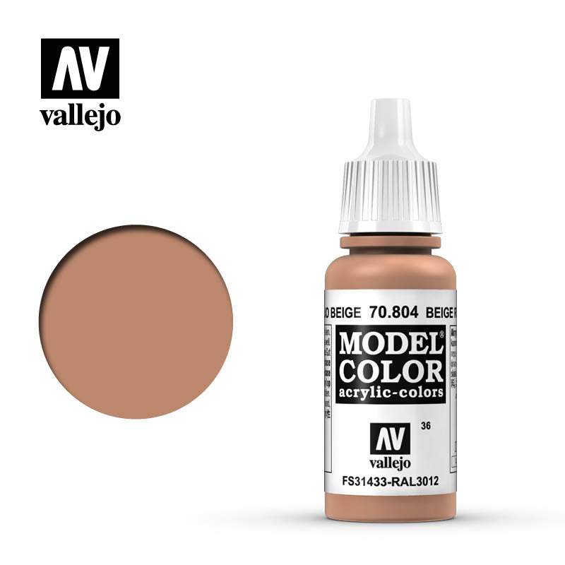 Vallejo - Beige Red ( 70804 ) 17 ml