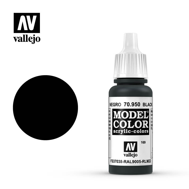 Vallejo - Black (70950) (17ml)