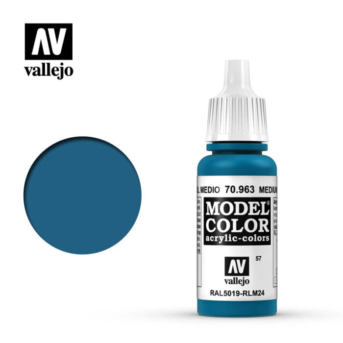 Vallejo - Medium Blue ( 70963 ) 17 ml