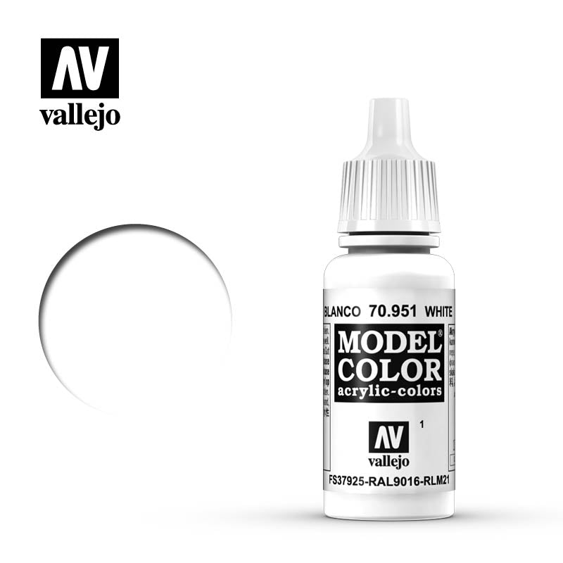 Vallejo - White Blanco (70951) (17ml)