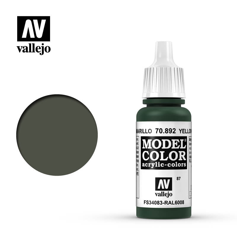 Vallejo - Yellow Olive ( 70892 ) 17 ml