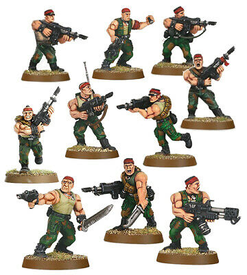 (WEBEX) Astra Militarum Catachan Jungle Fighters