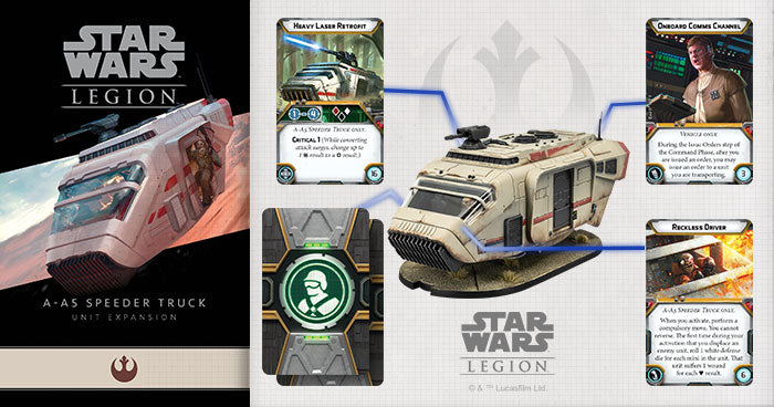 Star Wars Legion: AA5 SPEEDER TRUCK UNIT EXPANSION