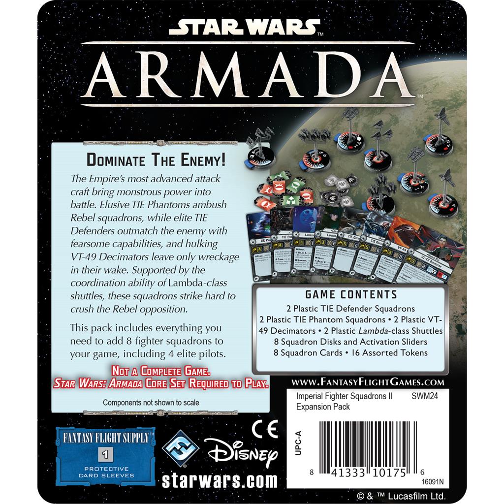 Star Wars Armada IMPERIAL FIGHTER SQUADRONS II EXPANSION PACK