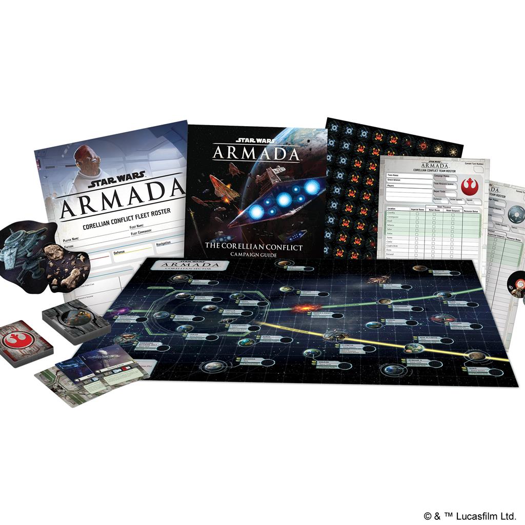 Star Wars Armada THE CORELLIAN CONFLICT DMZ HK