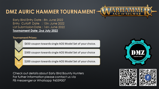 DMZ Auric Hammer AOS Tournament