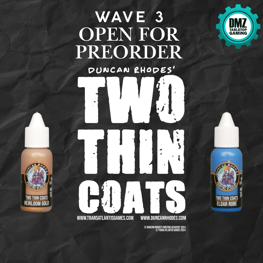 Preorder two thin coats