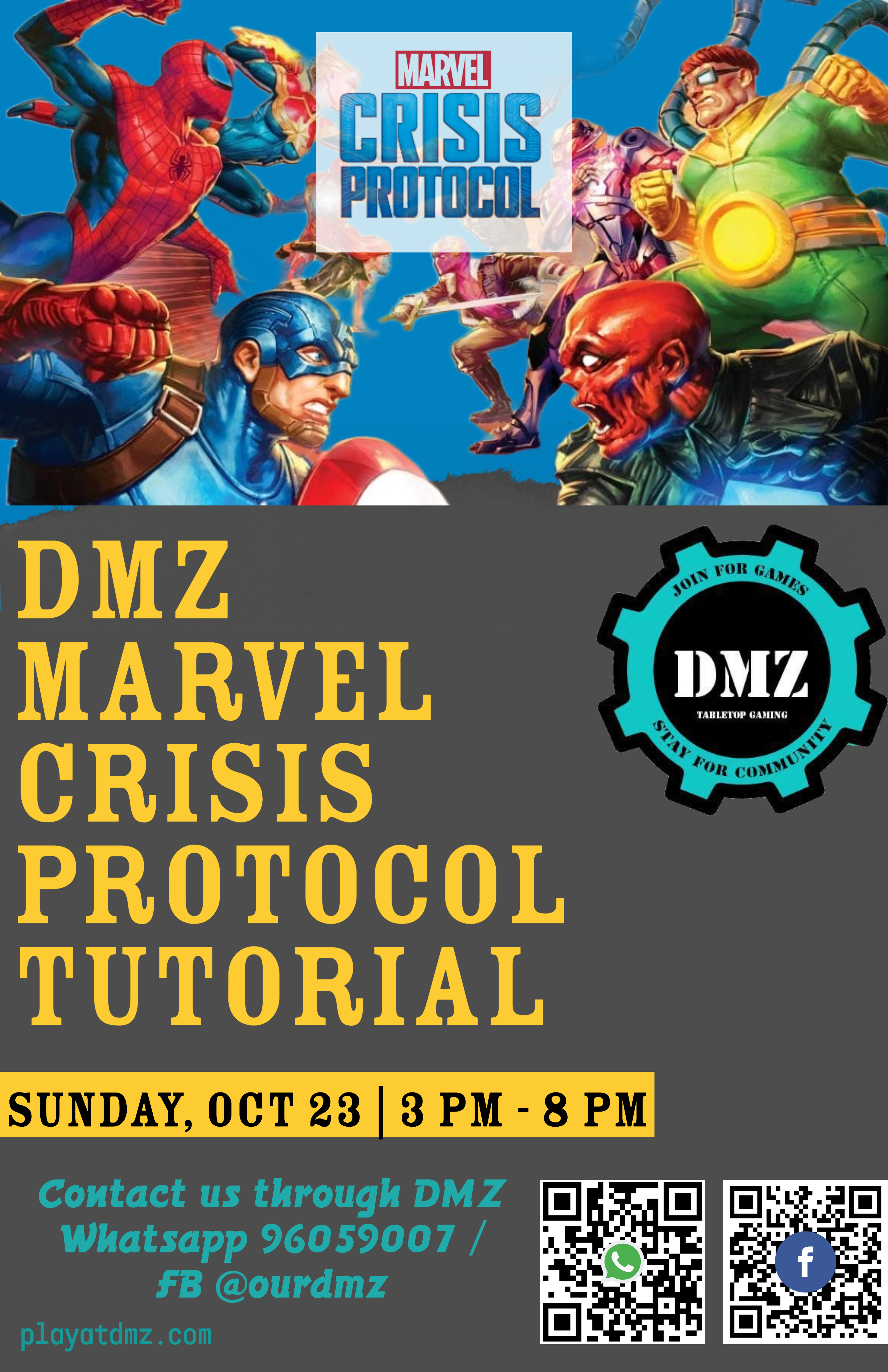 Opencrisis Tutorial Marvel Crisis Protocol Tutorial – DMZ HK