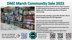 DMZ March Community Sale 2023