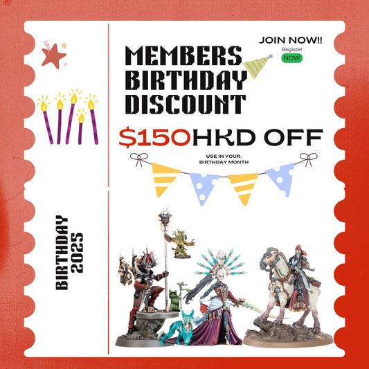 Members birthday discount 2025