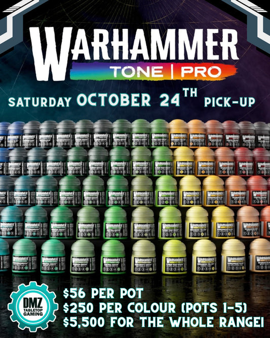 Warhammer Tone Pro paints - 24 Oct