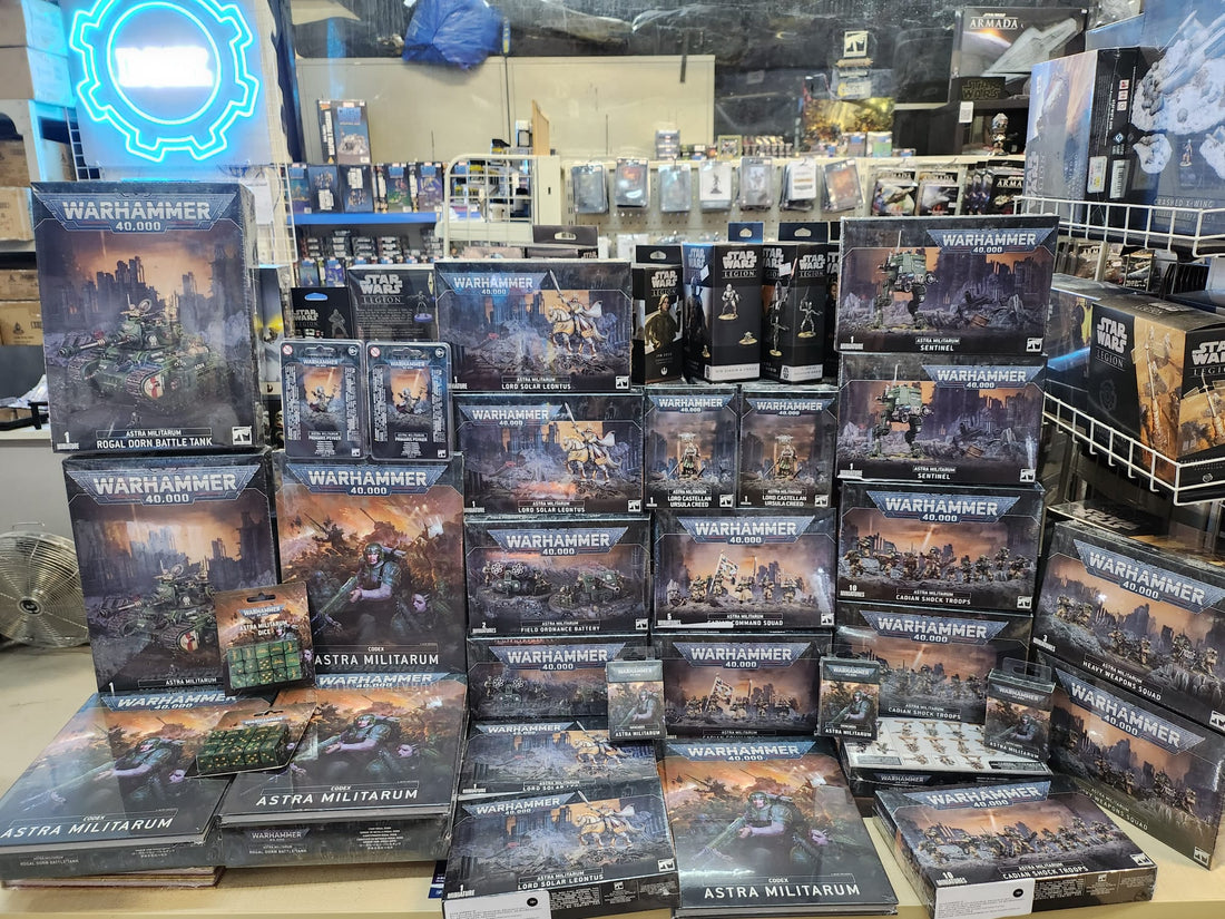 New Stock Astra Militarum