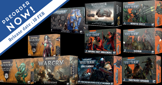 Preorder Kill Team: Soulshackle Warcry: Bloodhunt