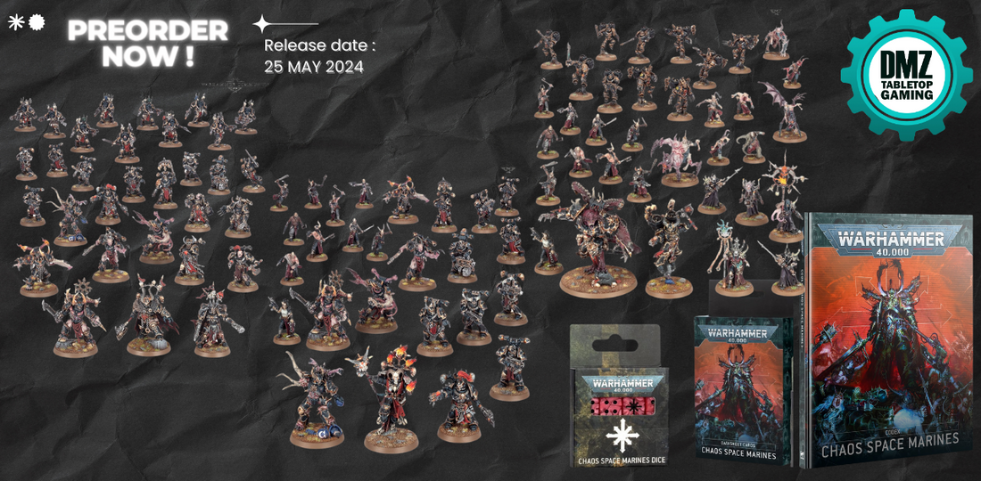 PRE ORDER: Chaos space marine unlimited