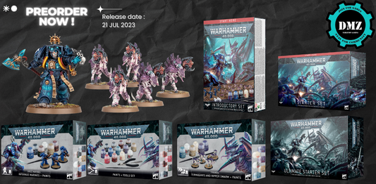 Preorder New Starter Set & Paint and Tools Set