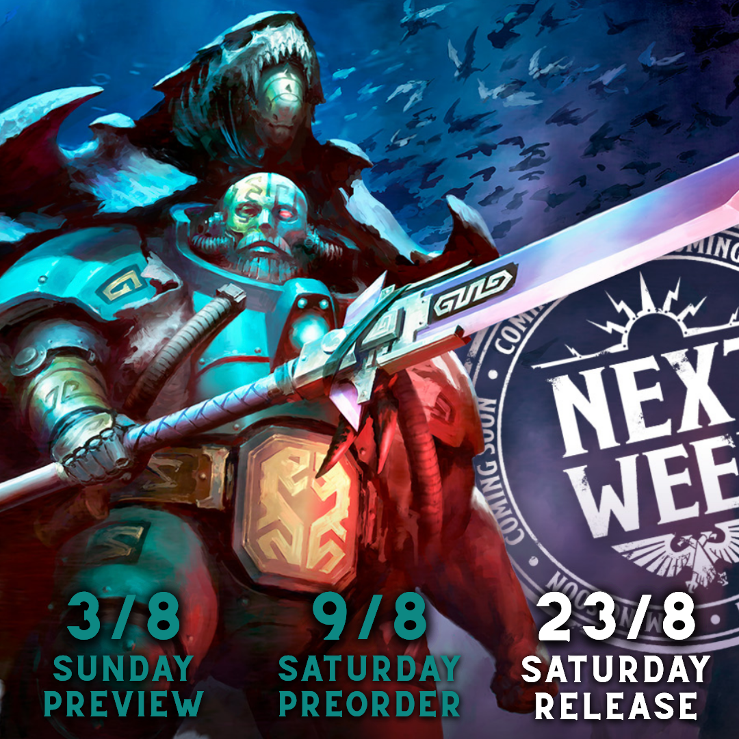 GW Preorder - Releases 23/8/2025