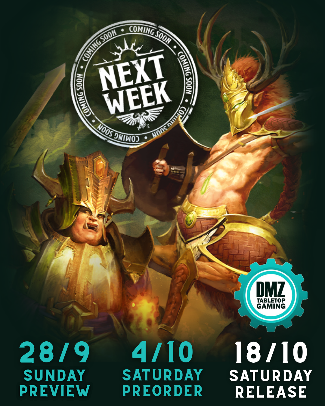 GW Preorder - Releases 18/10/2025