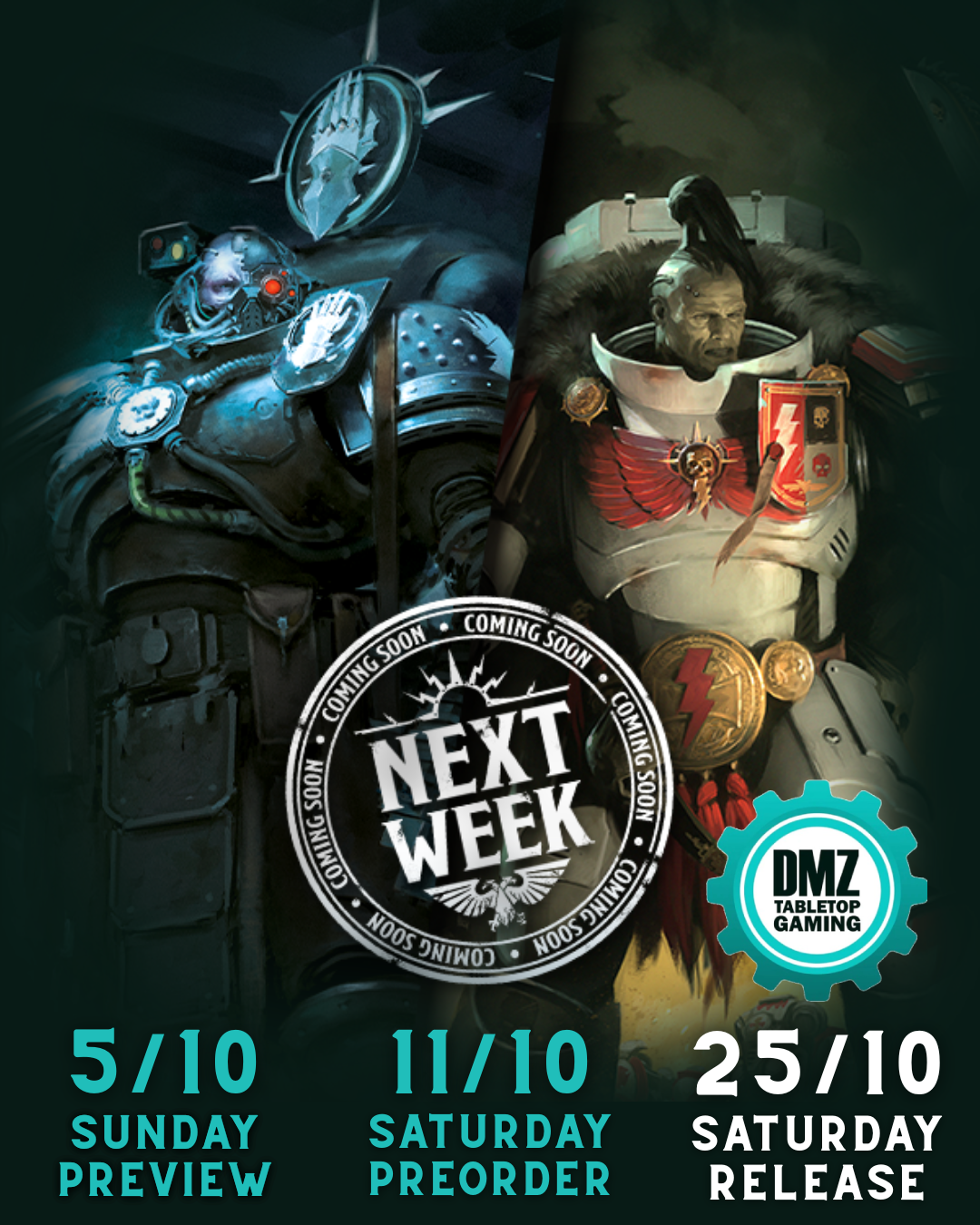 GW Preorder - Releases 25/10/2025