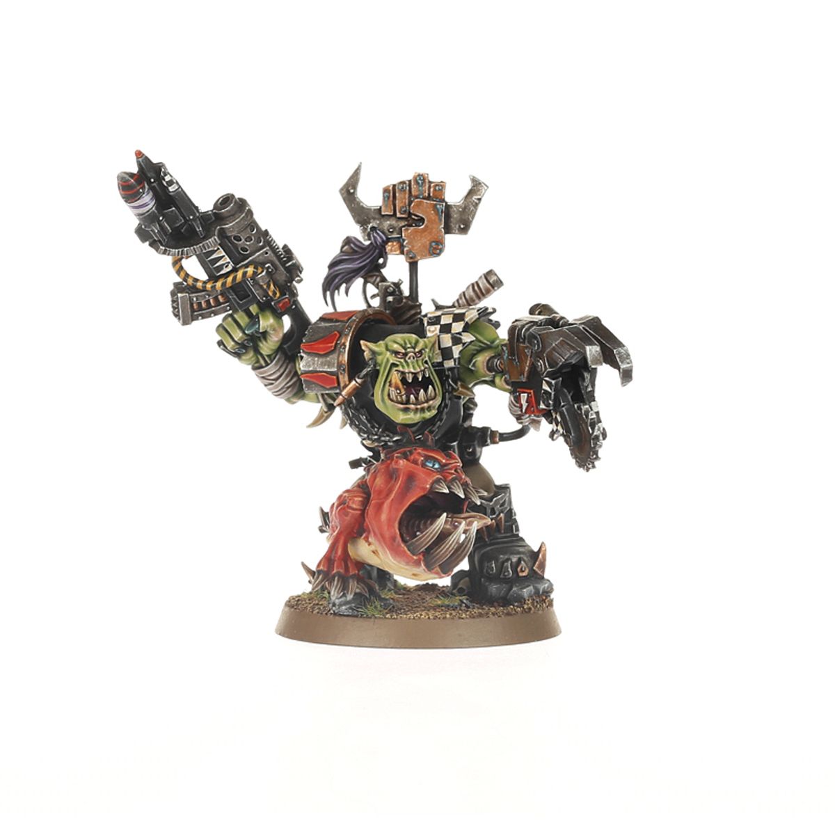(WEBEX) Ork Warboss with Attack Squig