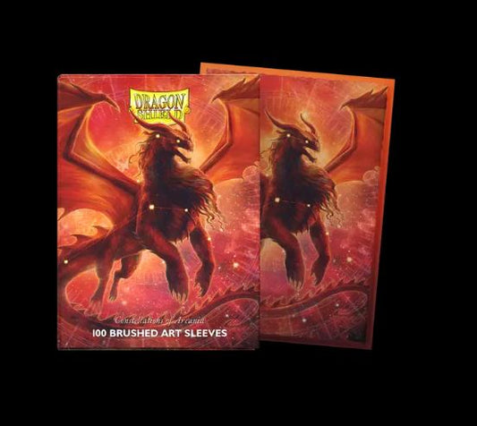 Dragon Shield 100 - Standard Deck Protector Sleeves - Brushed Art Constellations - Rowan - AT-12085