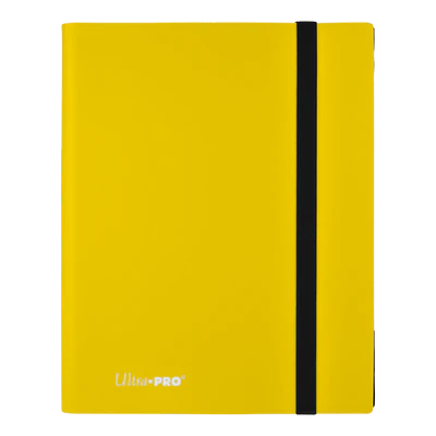 Eclipse 9-Pocket PRO-Binder: Lemon Yellow