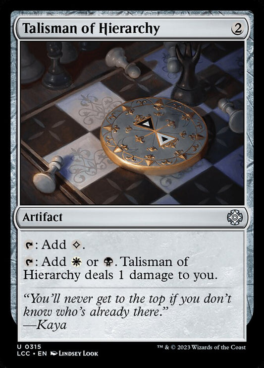 Talisman of Hierarchy (LCC) (U)