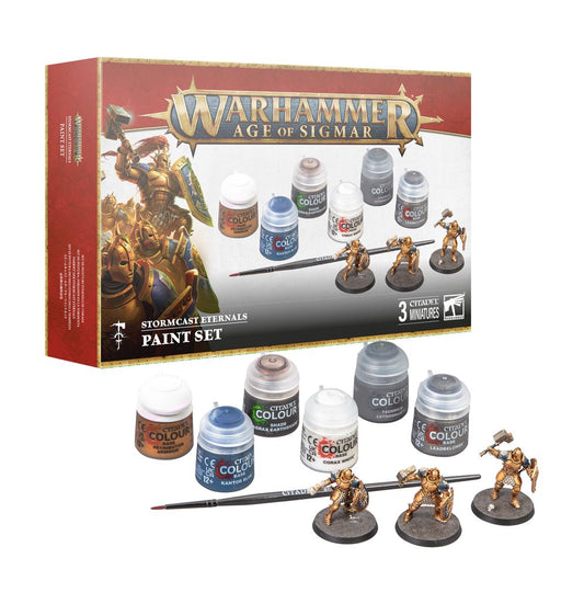 AGE OF SIGMAR: STORMCAST + PAINT SET 2024