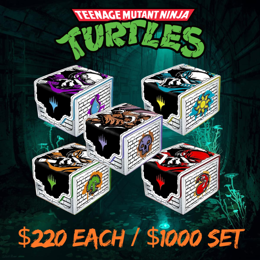 Turtles deck box set