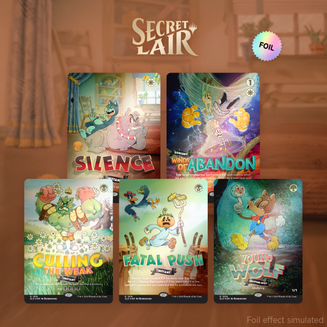 TSS0620 MTG Secret Lair - Twisted Toons (Rainbow Foil)