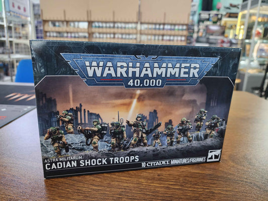 TSS0727 Astra Militarum Cadian Shock Troops (new in box)