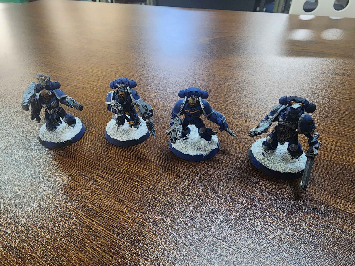 SSS671 Space wolves company veterans x5
