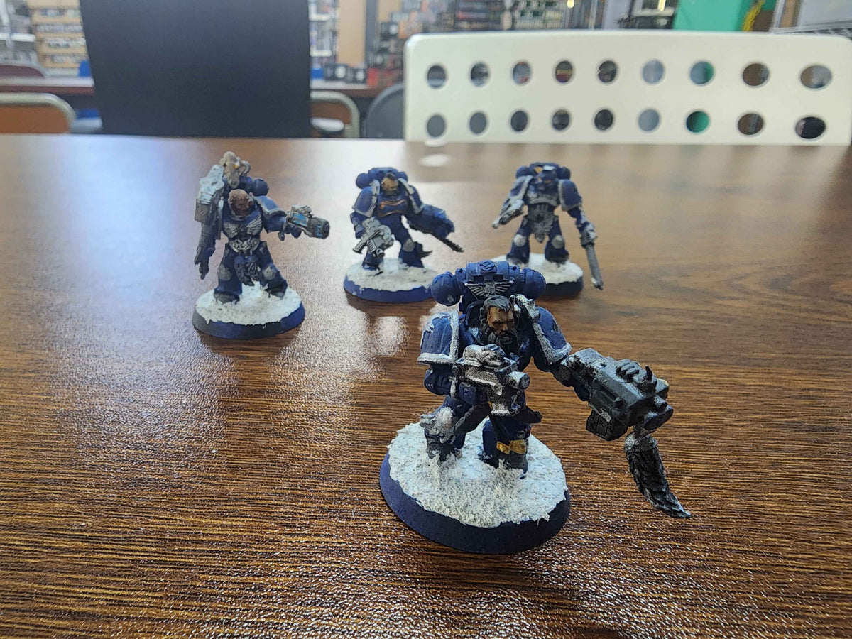 SSS671 Space wolves company veterans x5