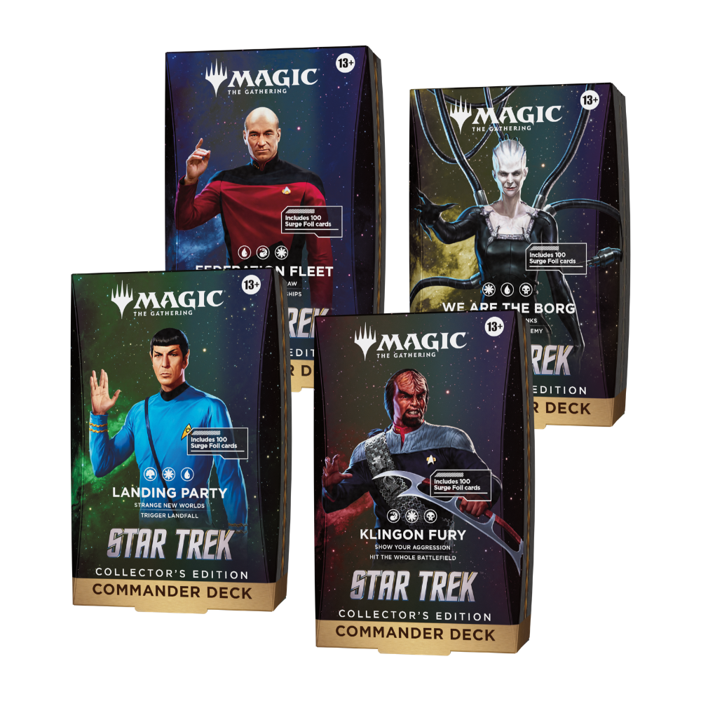 Magic: The Gathering® | Star Trek™ Collector Commander Deck Bundle