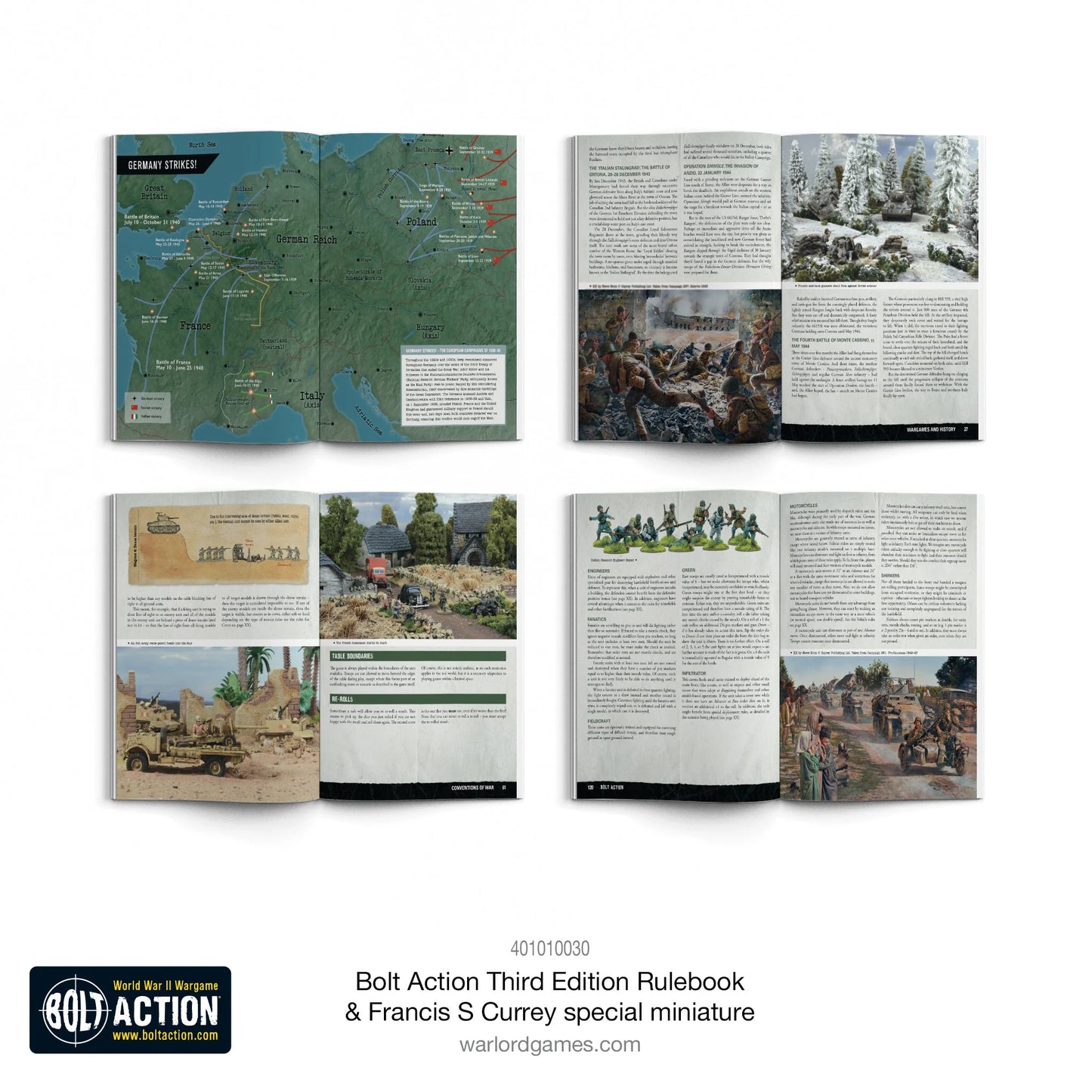 BOLT ACTION Bolt Action 3rd Edition v3 Rulebook