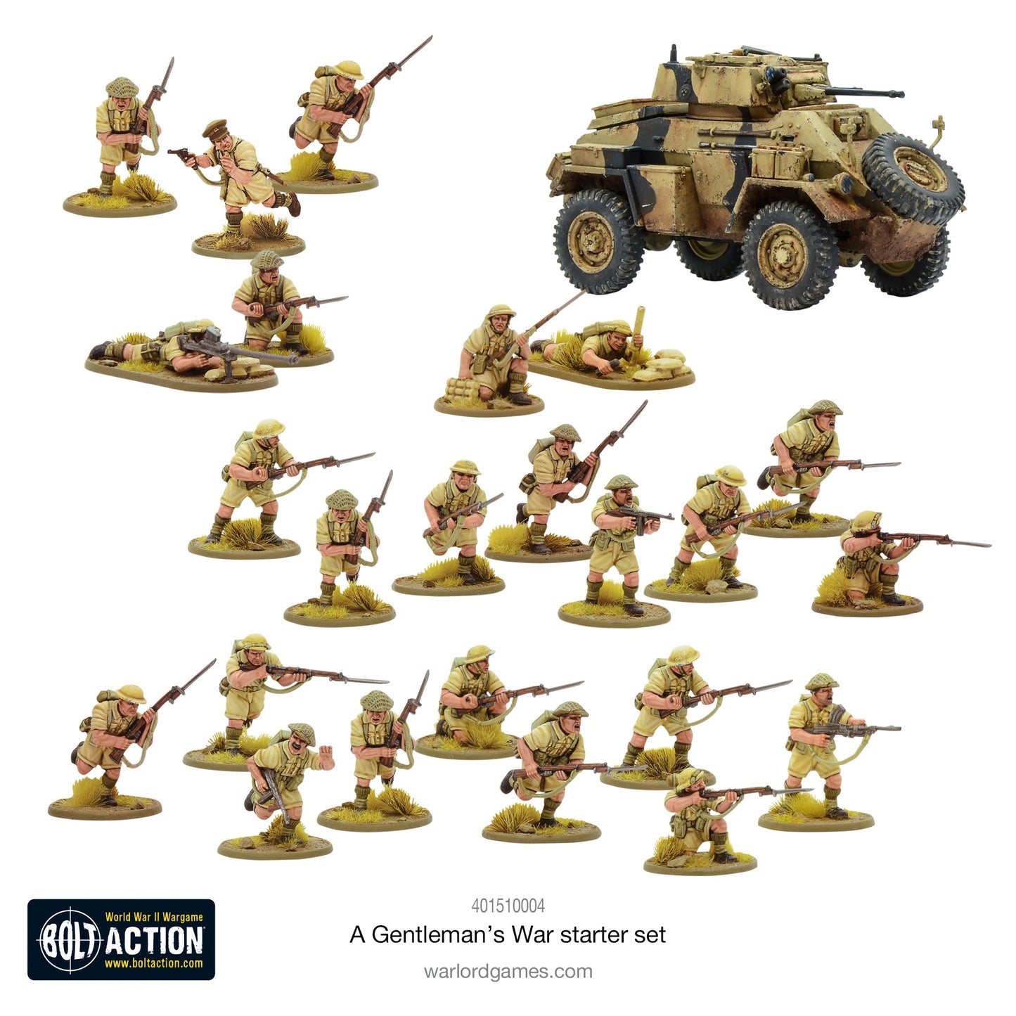 BOLT ACTION A Gentleman's War - Bolt Action starter set