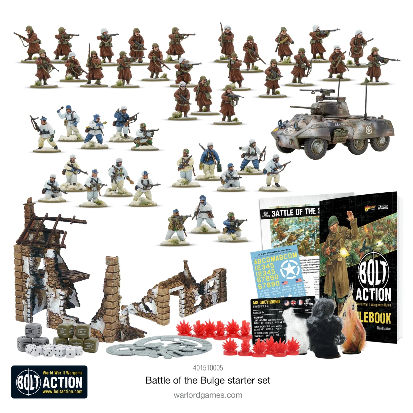 BOLT ACTION Battle of the Bulge - Bolt Action starter set