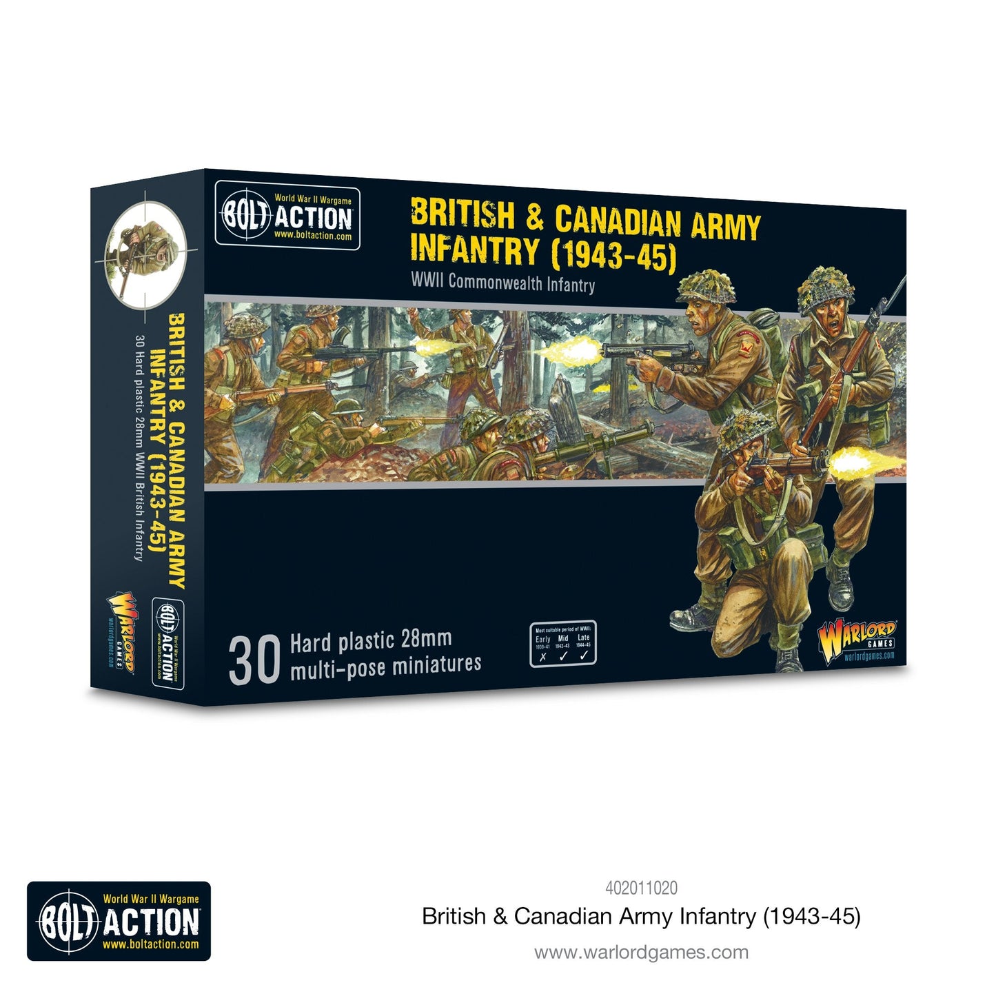 BOLT ACTION British & Canadian Infantry (1943-45)