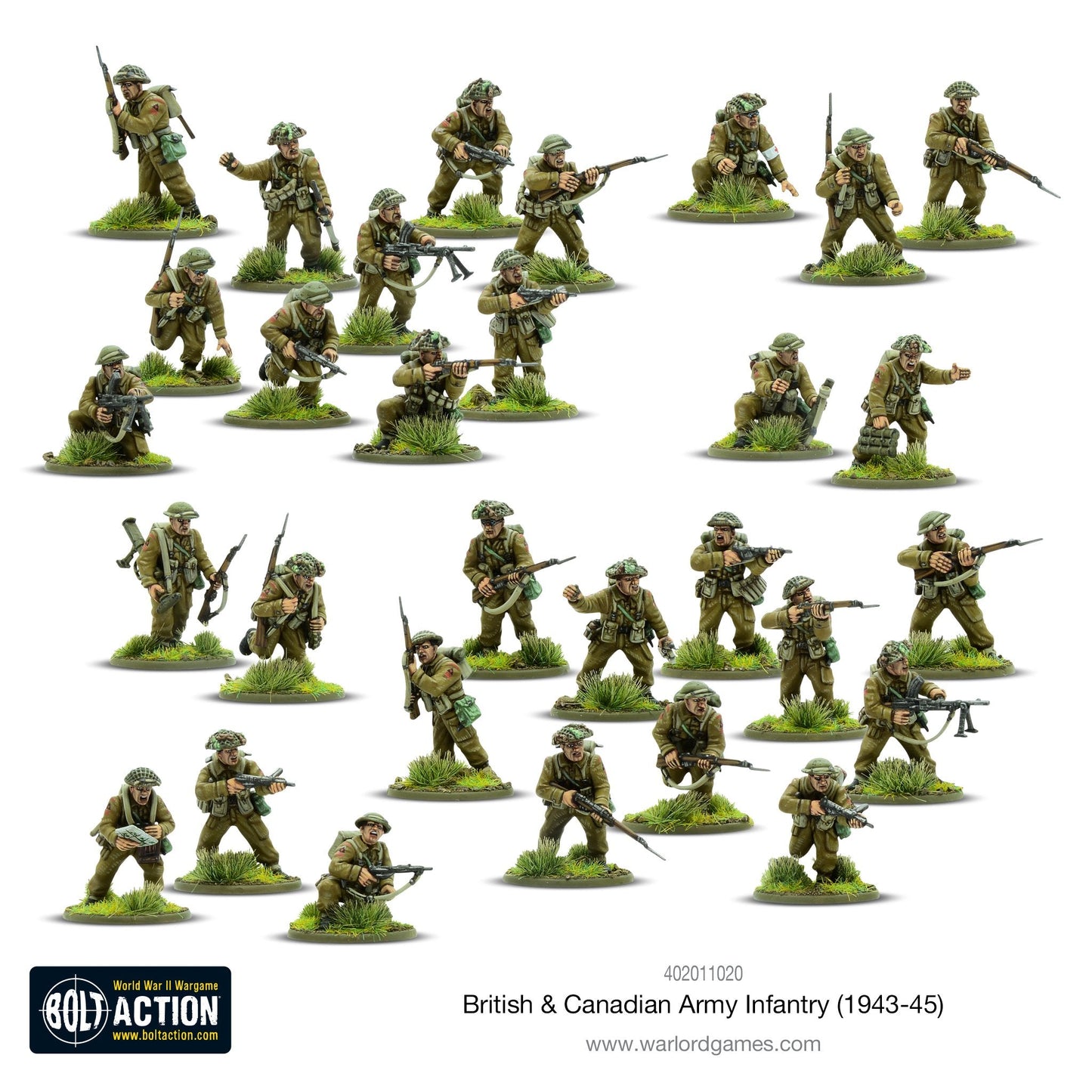 BOLT ACTION British & Canadian Infantry (1943-45)