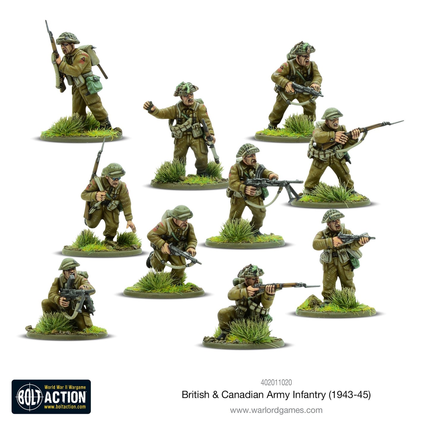 BOLT ACTION British & Canadian Infantry (1943-45)