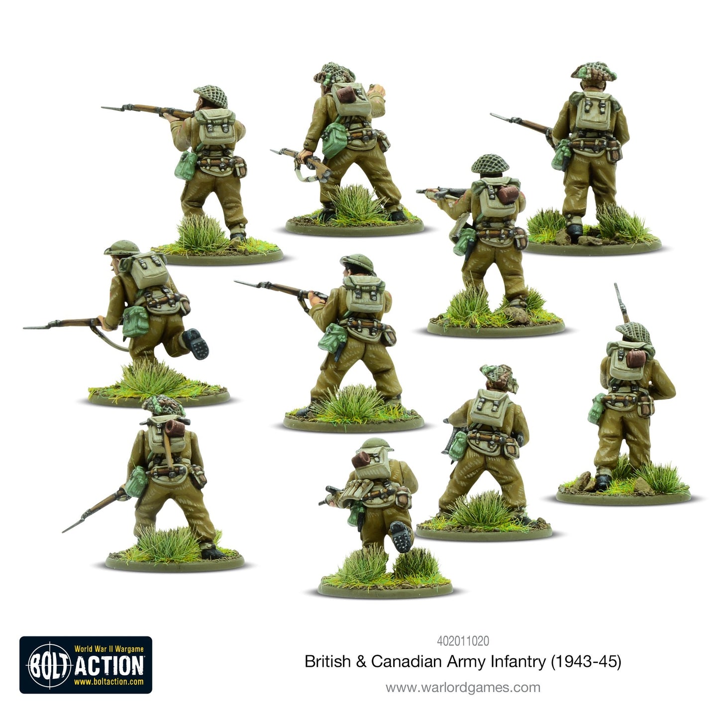 BOLT ACTION British & Canadian Infantry (1943-45)